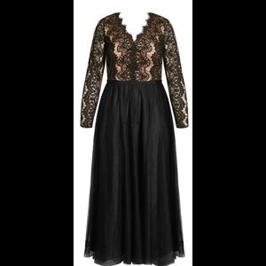 NWT City Chic Evening Gown